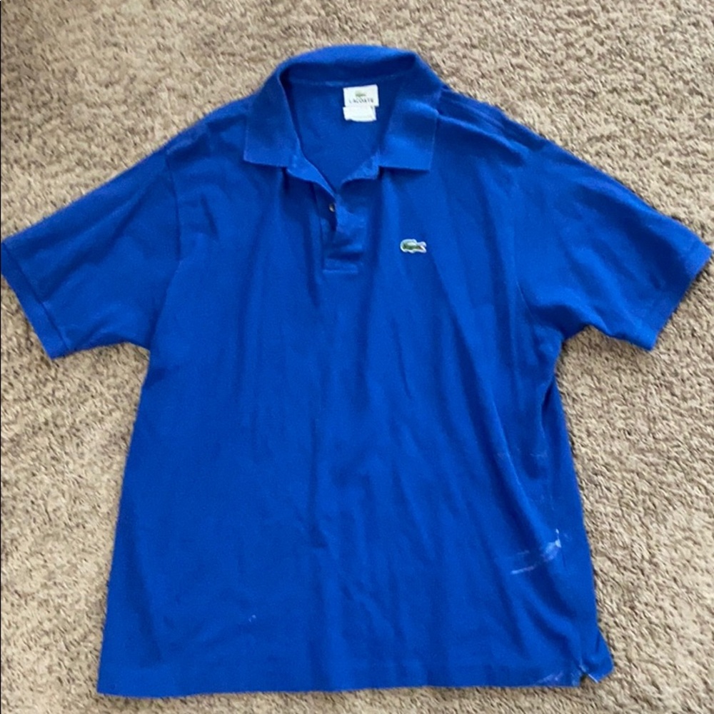 Lacoste Polo Size 6
